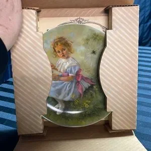 John McClelland | Art | Mother Goose Rhymes Little Miss Muffet Plate By ...